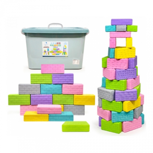 [두손] 소프트파스텔직사각벽돌42p