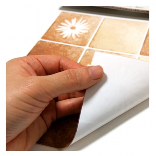 (스티커몰)그래픽타일(4매) 벽돌 CSGT-01