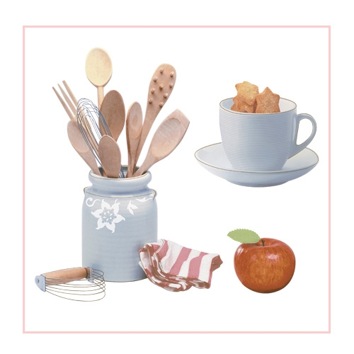 (스티커몰)그래픽타일(4매) 클래식 장식 CSGT-32