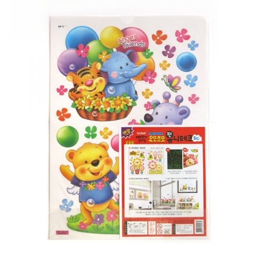 (스티커몰)요모조모 동물친구 FDT-4201
