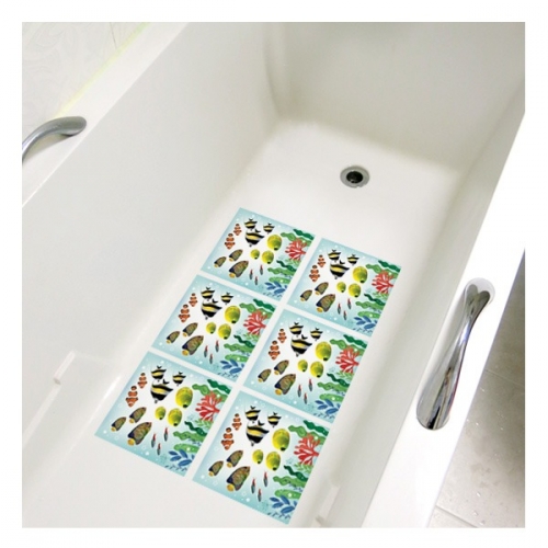 (스티커몰)논슬립(6매) 바다물고기 GS-7709