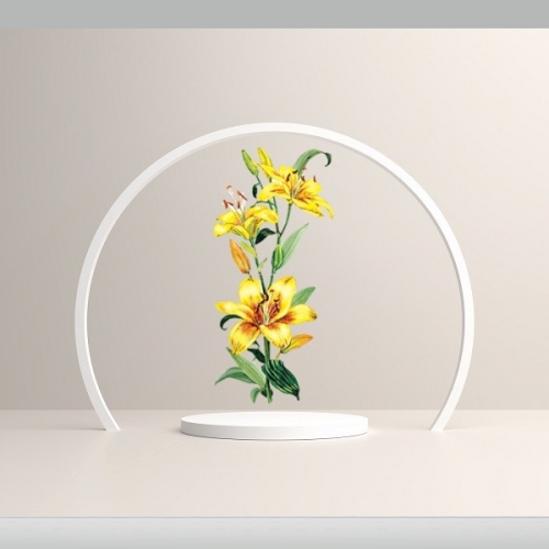 (스티커몰)홈코디(2매) 나리꽃 TL-17009