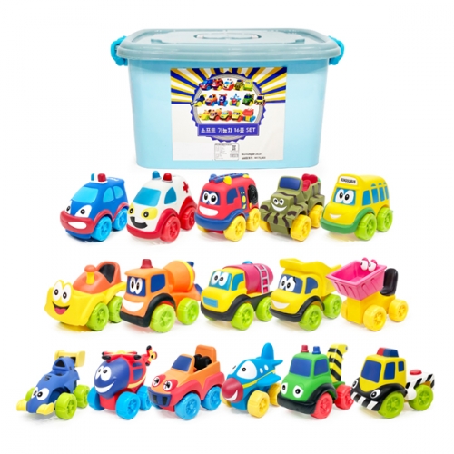 [두손] 소프트기능차16종/말랑중장비