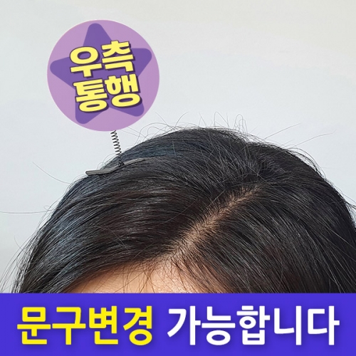 [문구변경가능] 다용도 POP 머리핀(10입)_01~03