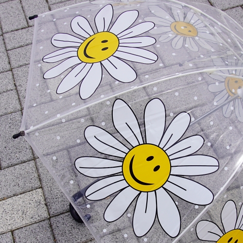 어린이 투명 1단 우산 캐릭터 비닐 키드 자동우산 아동 선물