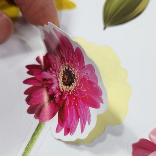 꽃 꾸미기 스티커_5매 (떼어쓰기)