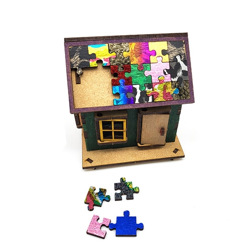 무지개퍼즐-집 저금통