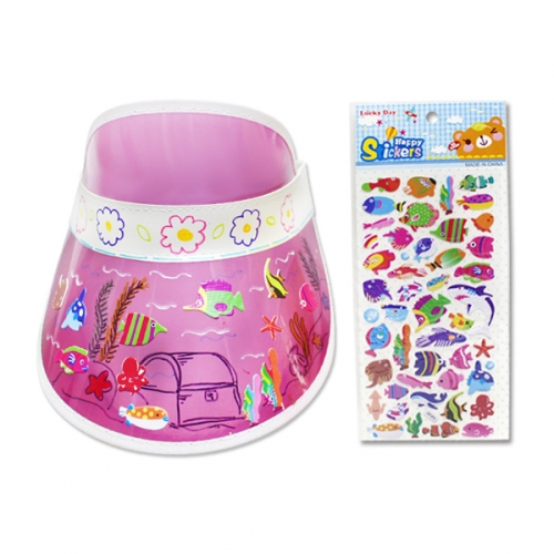 여름 썬캡 꾸미기_2개입