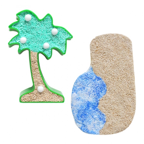 클레이 야자수 무드등