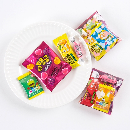 [답례품 구디백] 귀염뽀짝 당충전+무료스티커 졸업 입학 스티커 생일 간식 선물 방학 축하 G_GI0005