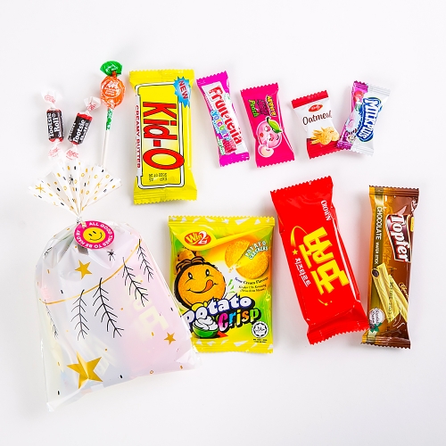 [답례품 구디백] 감성 달달 간식+무료스티커 졸업 입학 스티커 생일 간식 선물 방학 축하 G_GI0012