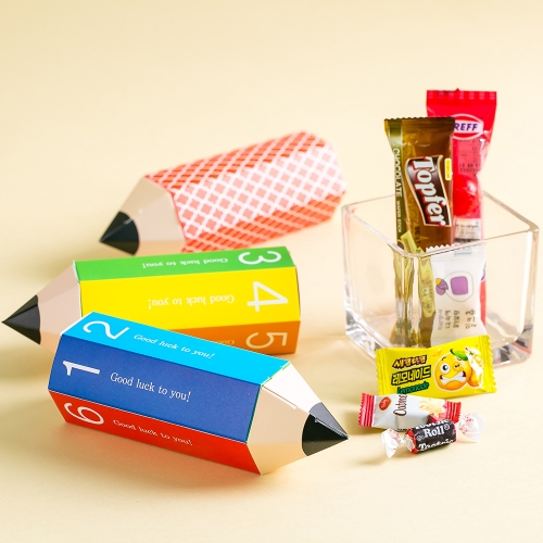 [답례품 구디백] 수리수리 연필이당+무료스티커 졸업 입학 스티커 생일 간식 선물 방학 축하 G_GI0051