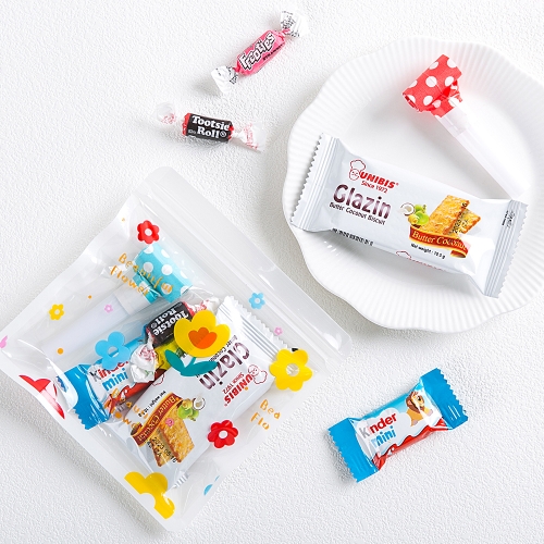 [답례품 구디백] 신상 파티 간식팩+무료스티커 졸업 입학 스티커 생일 간식 선물 방학 축하 G_GI0054