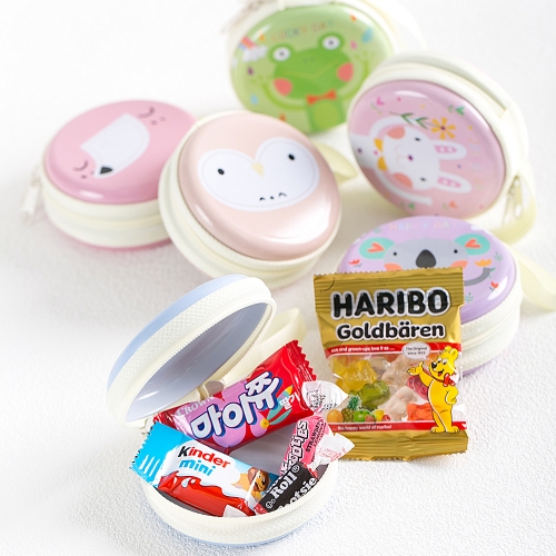 [답례품 구디백] 틴케이스 간식 지갑+무료스티커 졸업 입학 스티커 생일 간식 선물 방학 축하 G_GI0056