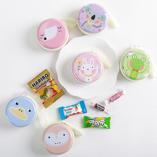 [답례품 구디백] 틴케이스 간식 지갑+무료스티커 졸업 입학 스티커 생일 간식 선물 방학 축하 G_GI0056