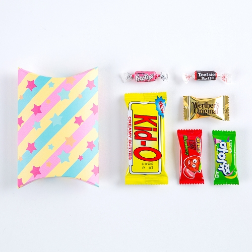 [답례품 구디백] 알록달록 간식 선물+무료스티커 졸업 입학 스티커 생일 간식 선물 방학 축하 G_GI0065