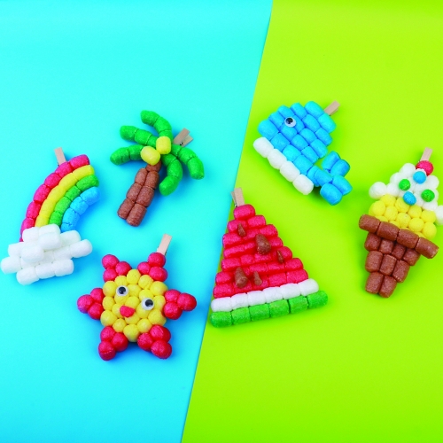 미니플레이콘 가랜드-여름친구들