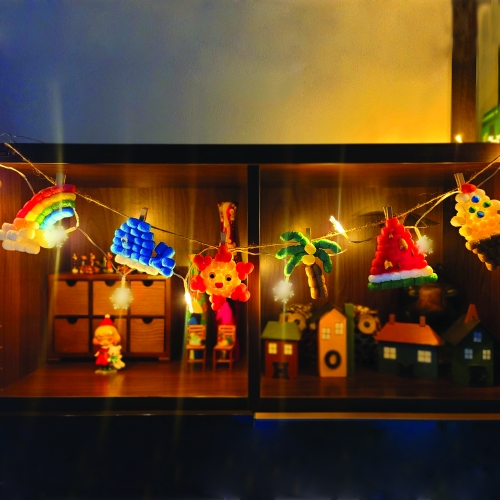 미니플레이콘 가랜드-여름친구들