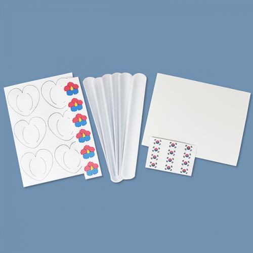 [탑키드] 만들기 나라사랑 태극기 요술 팔찌 (6인용)