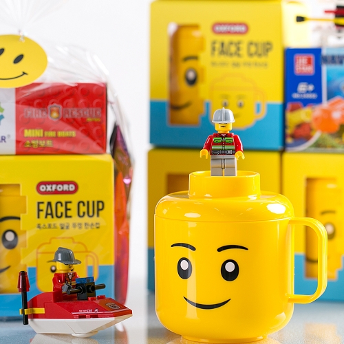 [답례품 구디백] 옥스포드컵 블록(남아 여아 2종선택구매)+무료스티커 졸업 입학 스티커 생일 간식 선물 방학 축하 G_GI0063