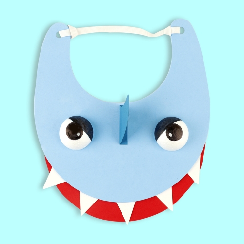 메이크문구 M161 EVA모자꾸미기 상어