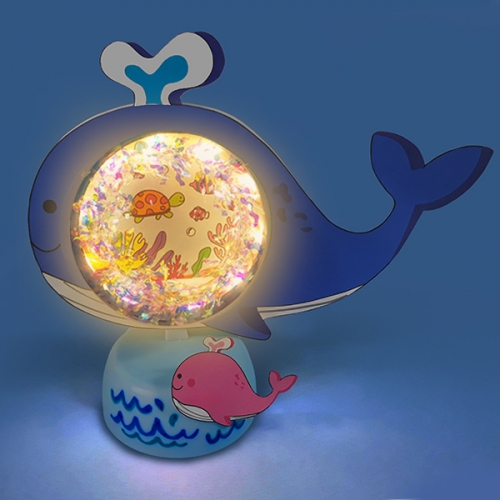 [탑키드] 만들기 LED 바다 돌고래 무드등