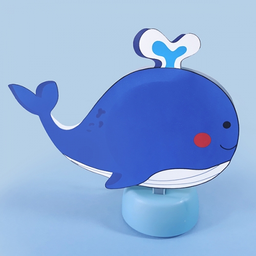 [탑키드] 만들기 LED 바다 돌고래 무드등