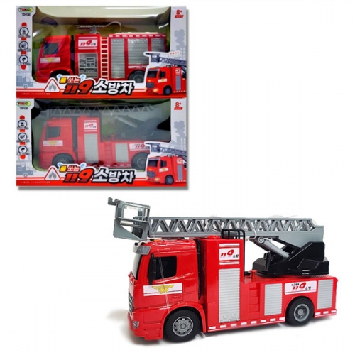 물쏘는119소방차  미니카세트 미니카 자동차