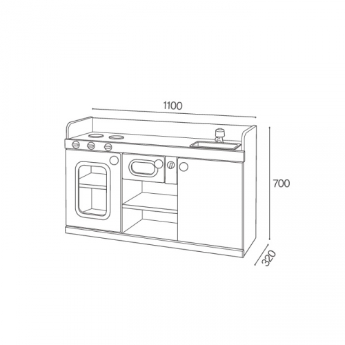 고무 다용도주방세트
