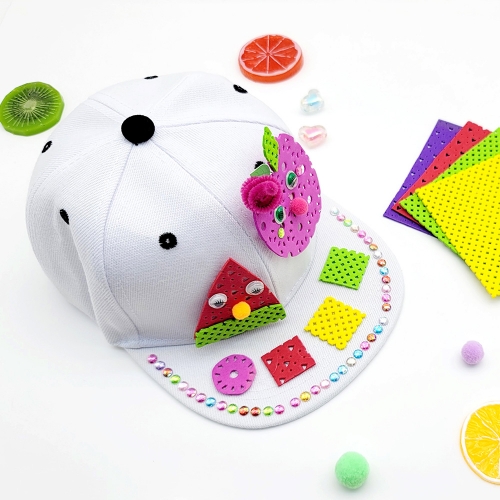 [만꾸] 여름엔과일 야구모자(1인용) / 어린이모자 썸머햇 과일모자 모자꾸미기