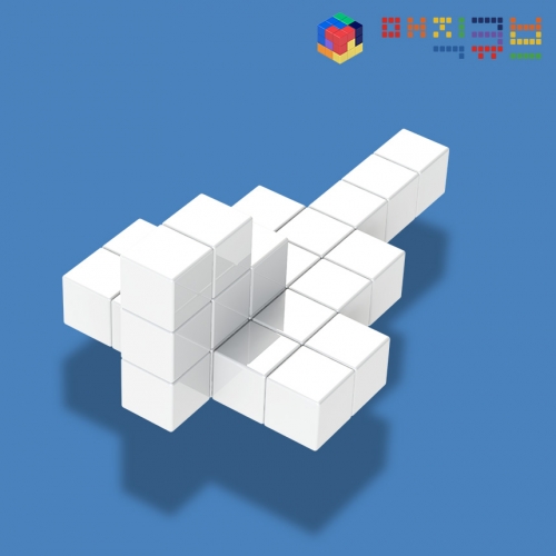 매직큐브 큐블로 디자이너 국내생산 자석블럭 & 퍼즐카드 포함 MC28W