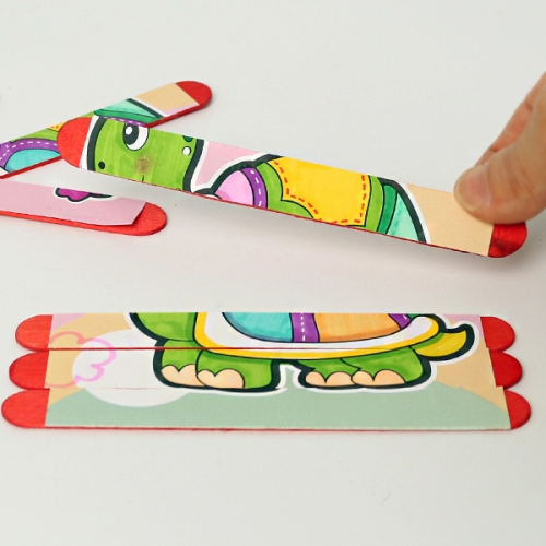 하드스틱 동물퍼즐(6종)