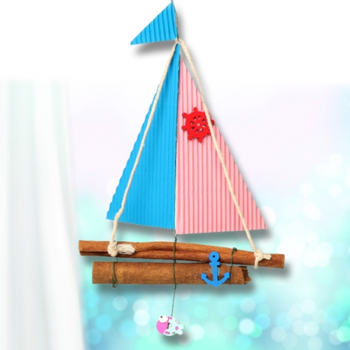계피스틱 돛단배 모빌