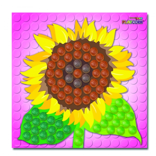 플레이콘 모자이크 (해바라기) 5인용-1세트