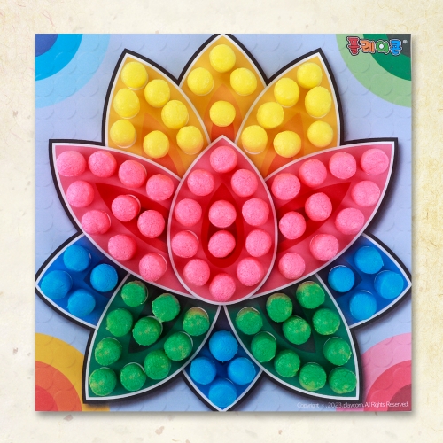 미니플레이콘 모자이크 5인용 (선택1) 노인미술, 만다라, 메주