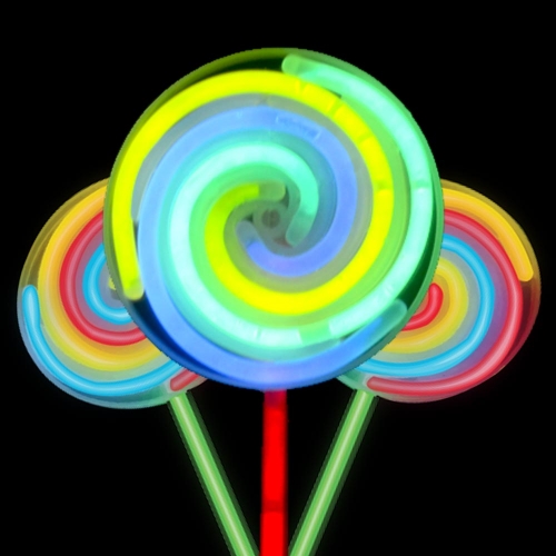 2000해피글로우롤리팝캔디야광봉만들기