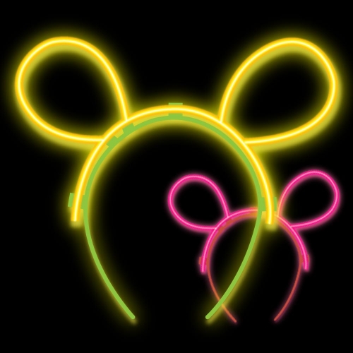 1500해피글로우토끼머리띠야광봉