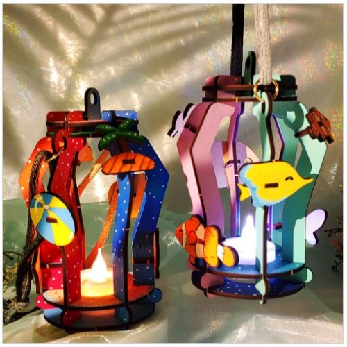 여름 캠핑 랜턴 만들기 옵션