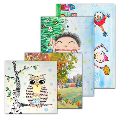 대형 무지 캔버스 액자