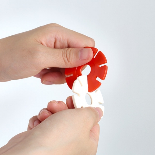 [캐스B]튼튼 크리에듀소프트눈꽃블록352pcs(2532)