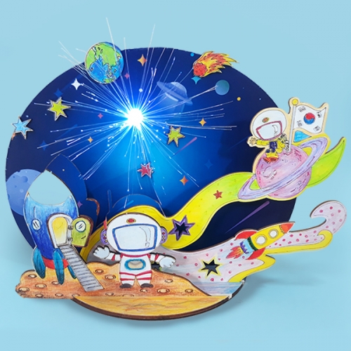 [탑키드] 만들기 LED 우주 탐험