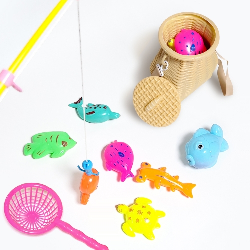 13000 어촌생활 불빛 바구니 낚시놀이세트(색상랜덤)