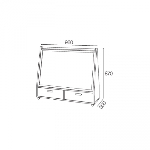 고무 영아서랍칠판