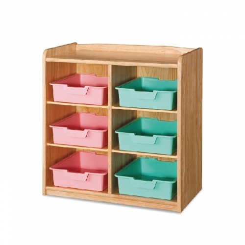 고무 영아컬러바구니장 6인용