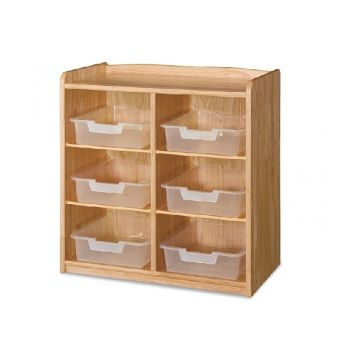 고무 영아투명바구니장 6인용