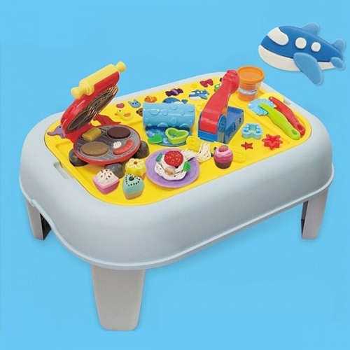 도우 놀이 테이블 촉감놀이 역할놀이_블루래빗