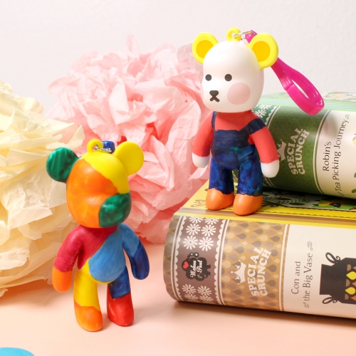 곰돌이 키링 만들기 1set