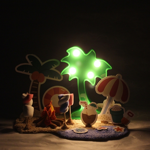 Led 야자수 무드등_단품