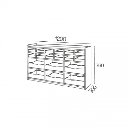 고무 조형정리장B
