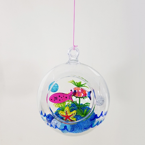 [탑키드] 만들기 투명볼 미니 어항 모빌 (5인용)